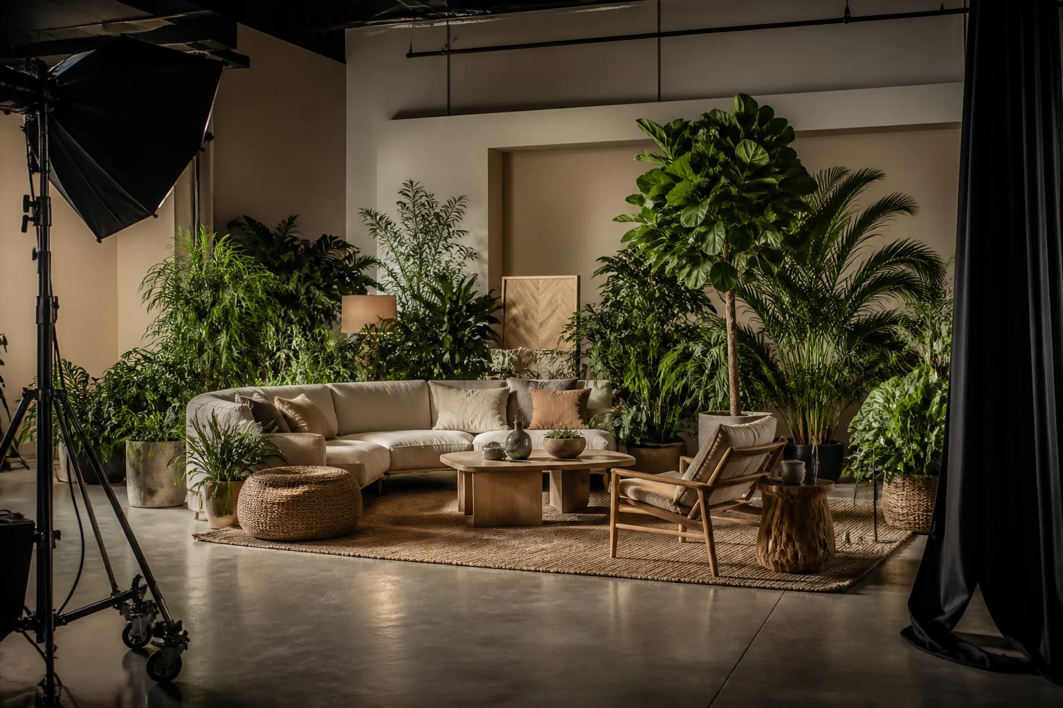 Artificial greenery for film & photo production