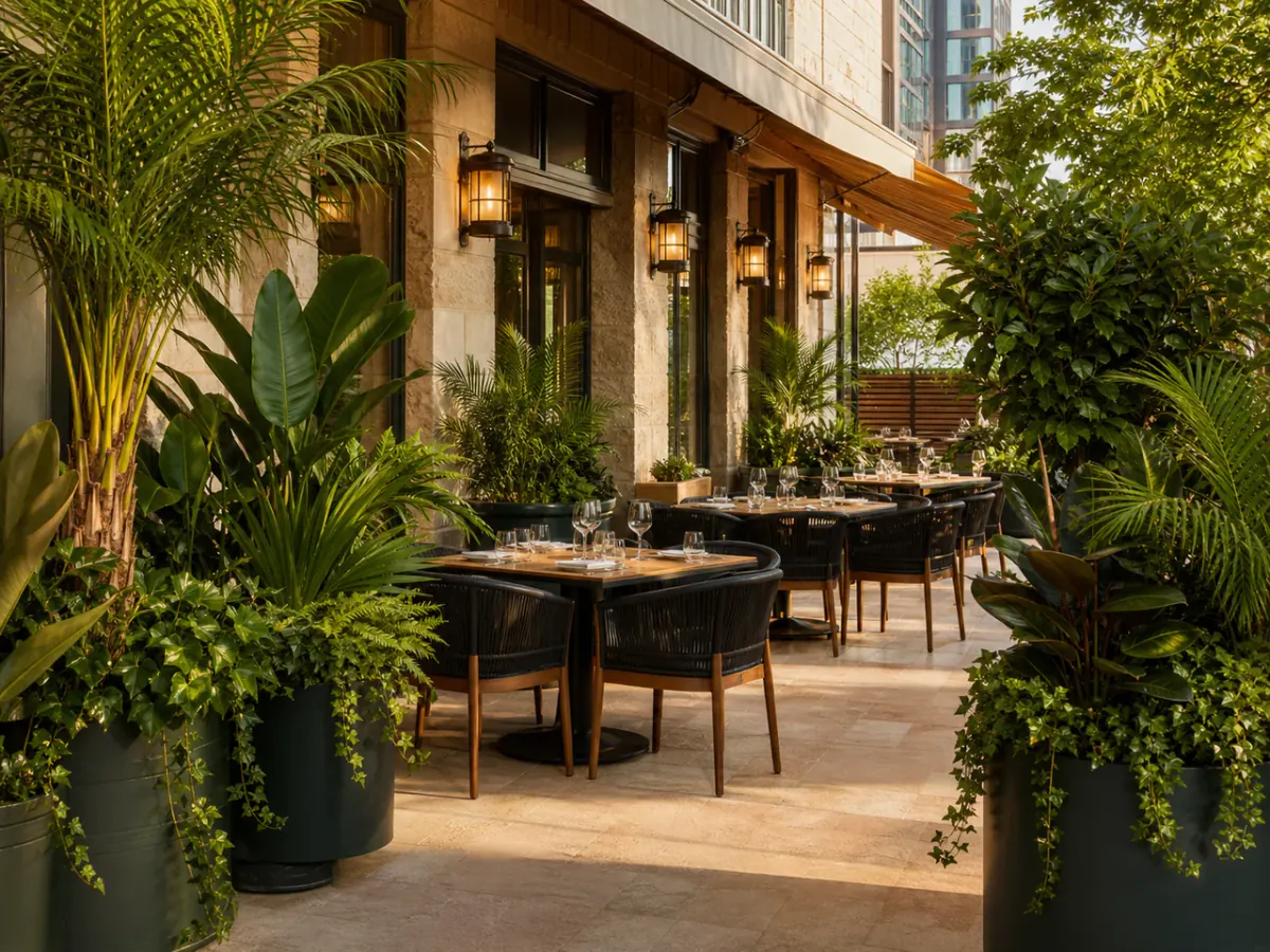 Restaurant & Patio Plants