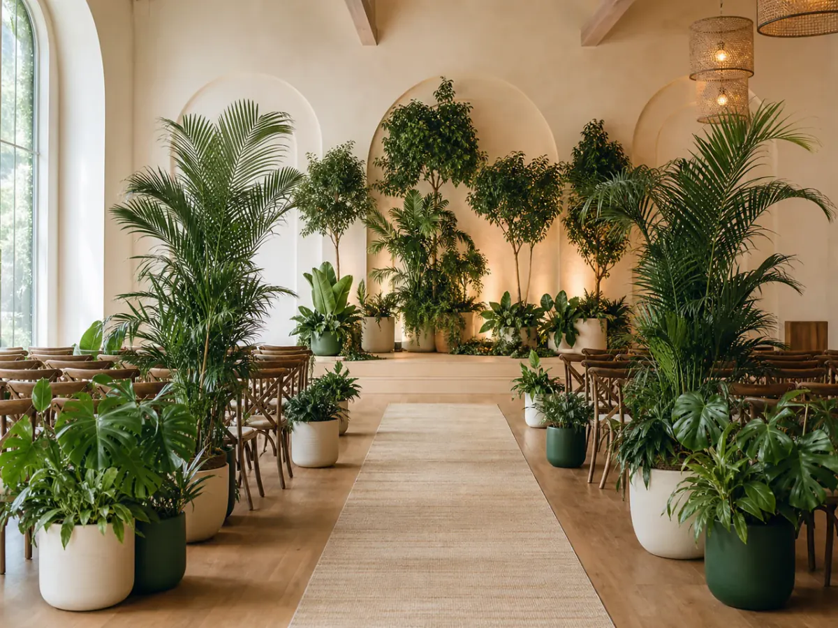 Wedding Plant Rentals